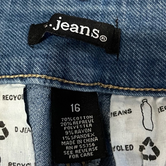 💙 JEANS Recycled Denim Pants – Size 16 - Picture 2 of 9